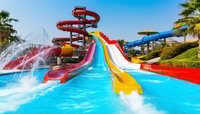 Exciting water slides and attractions at Water Park Dubai Exciting water slides and attractions at Water Park Dubai