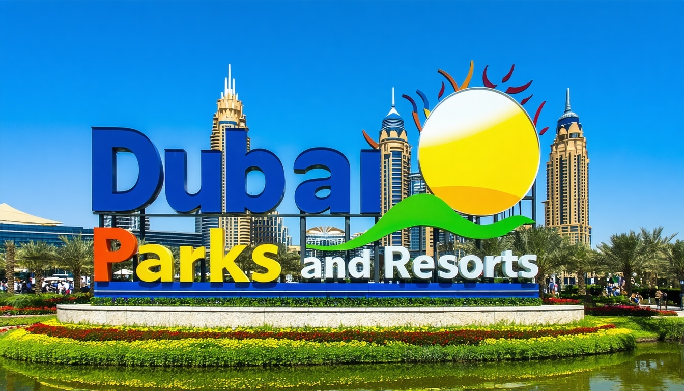 Dubai Parks and Resorts logo